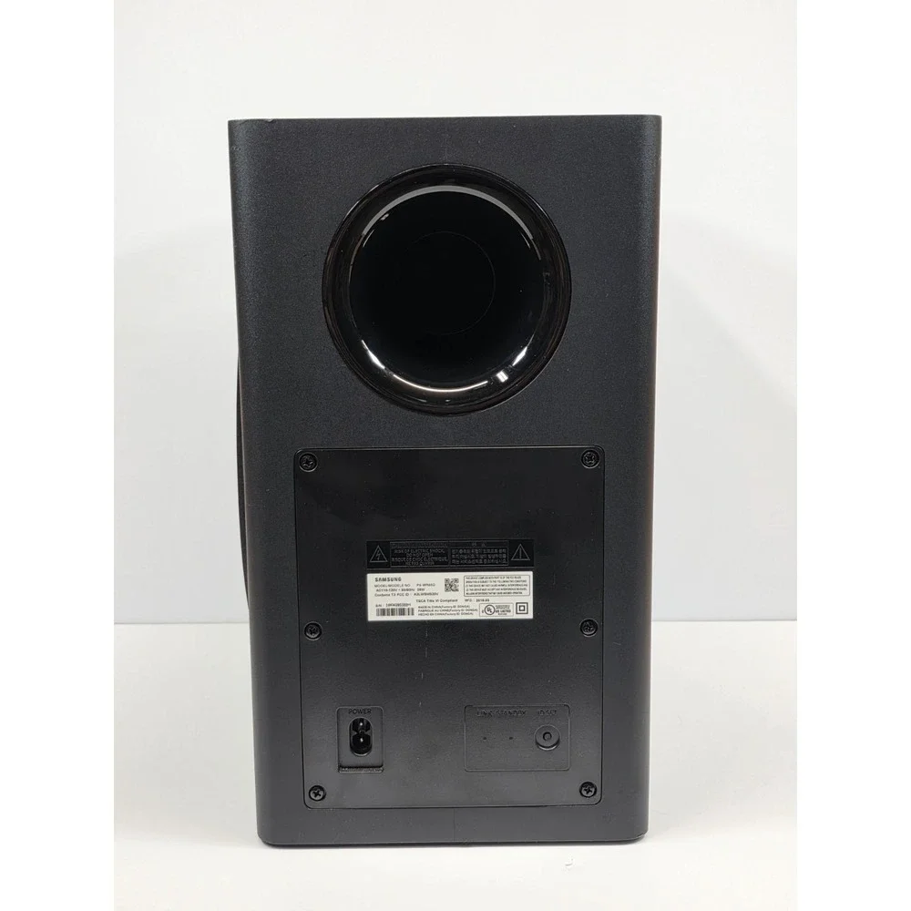 Samsung PS‑WR65D Wireless Subwoofer Black Tested & Working Minor Cosmetic Wear